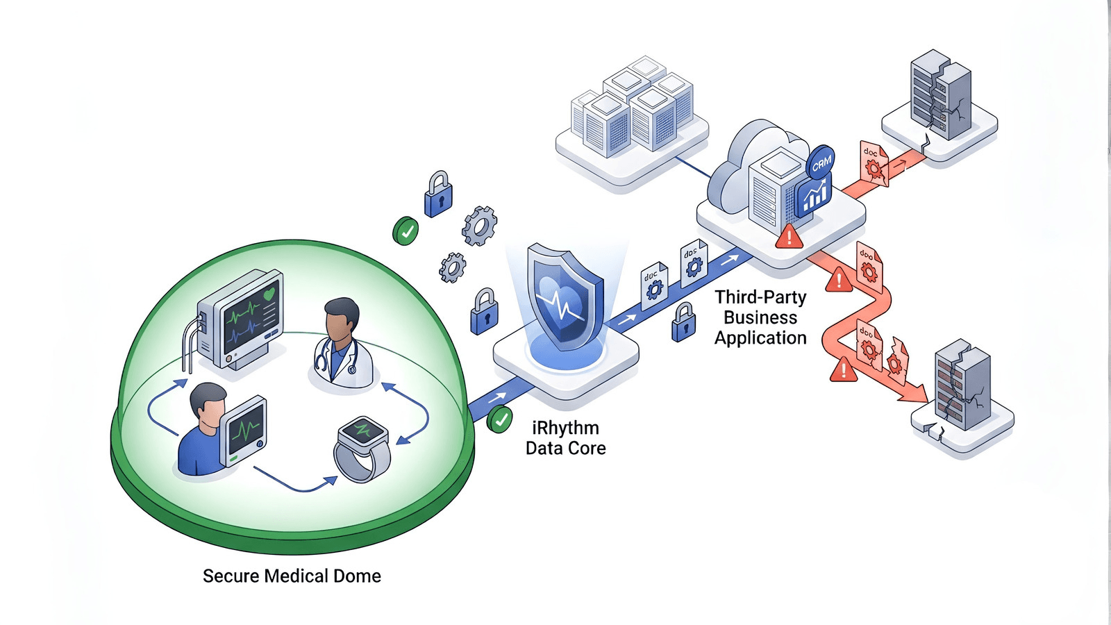 iRhythm breach: how patient data left through third-party-hosted business apps
